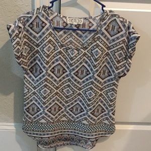 Patterned blouse